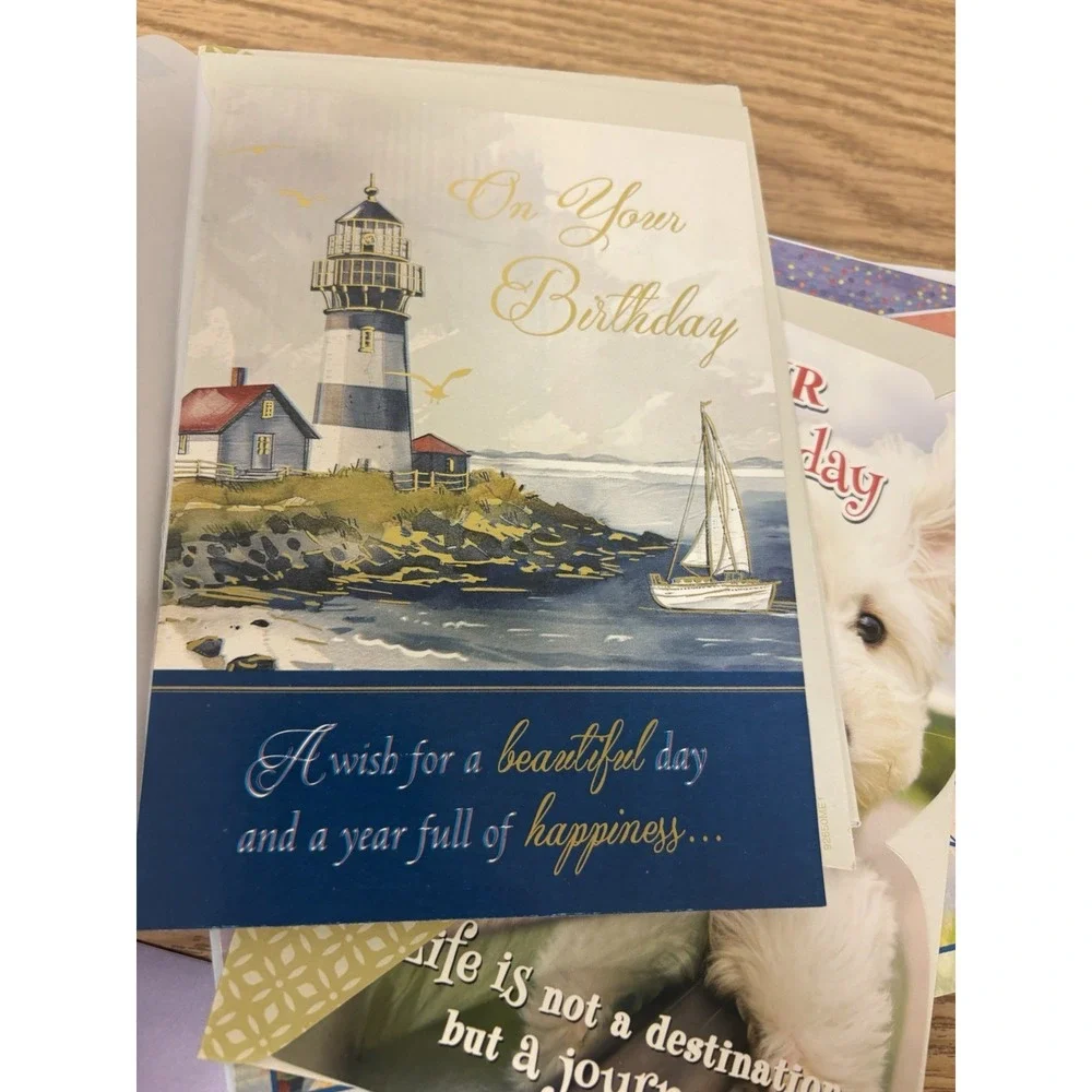 52 Birthday Cards With Envelopes All Different Themes See Photos